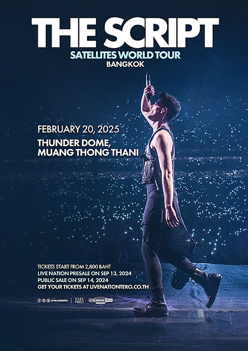 The Script Satellites World Tour in Bangkok